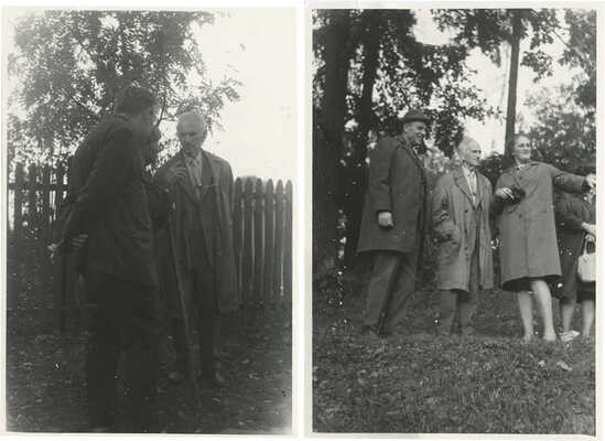 Семь фотографий из поездки В.Г. Лидина в Мелихово (фот. В. Ломоносов). 1972